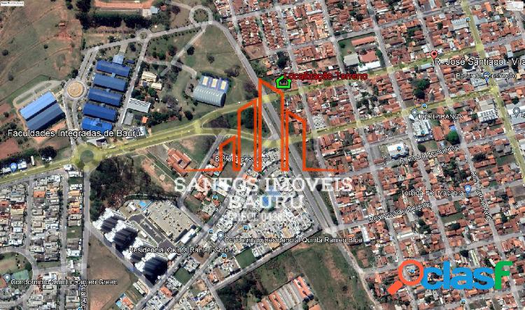 Ótimo Terreno Próximo a Faculdade FIB - Bauru/SP. 170 m²