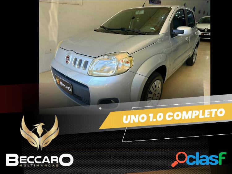 FIAT UNO VIVACE CELEB. 1.0 EVO F.FLEX 8V 5P PRATA 2012 1.0