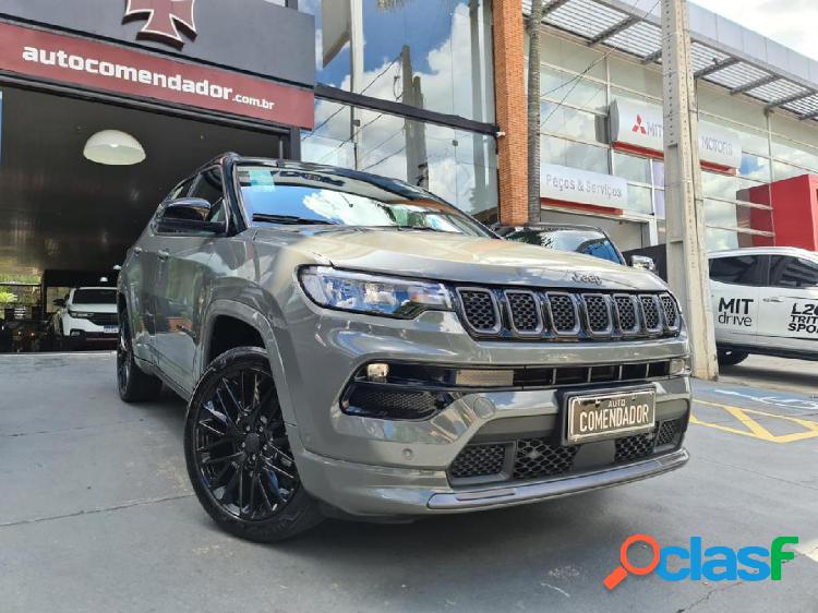 JEEP COMPASS S T270 1.3 TB 4X2 FLEX AUT. CINZA 2022 1.3 FLEX