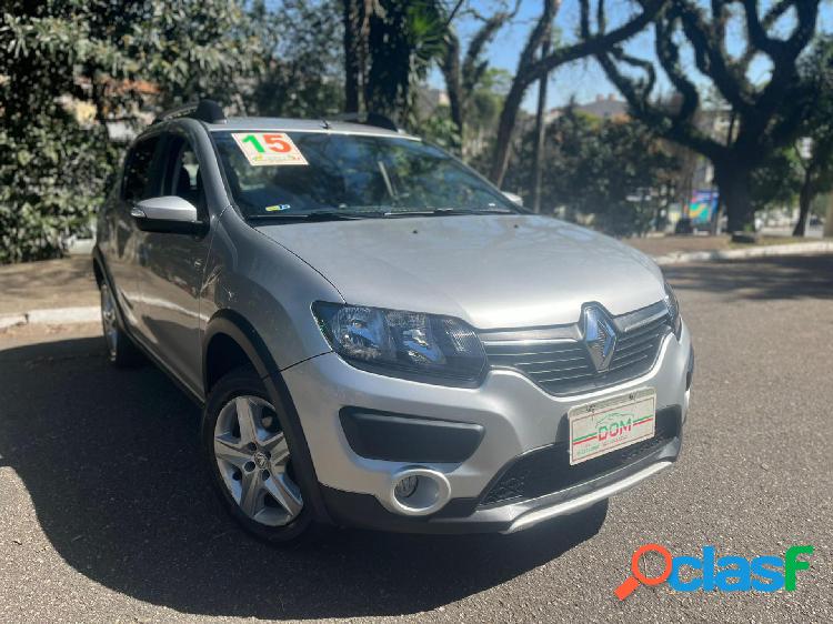 RENAULT SANDERO STEPWAY HI-POWER 1.6 8V 5P PRATA 2015 1.6