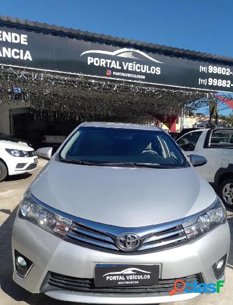 TOYOTA COROLLA GLI 1.8 FLEX 16V AUT. PRATA 2015 1.8 FLEX