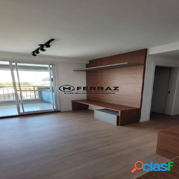 Apartamento nunca habitado de 59m², varanda gourmet, 2