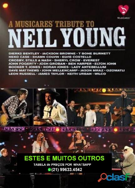 Dvd Neil Young . A Musicares Tributo To