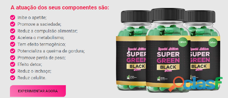 Emagrecedor Super Green Black