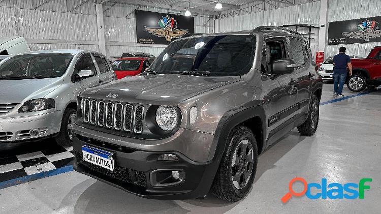 JEEP RENEGADE1.8 4X2 FLEX 16V AUT. CINZA 2016 1.8 FLEX