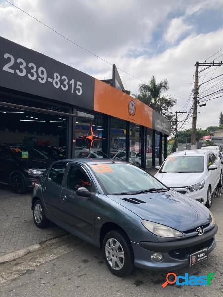 PEUGEOT 206 PRESENCE 1.4 1.4 FLEX 8V 5P AZUL 2008 1.4 FLEX