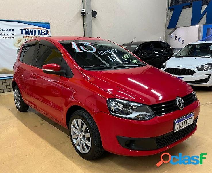 VOLKSWAGEN FOX 1.6 MI TOTAL FLEX 8V 5P VERMELHO 2013 1.6