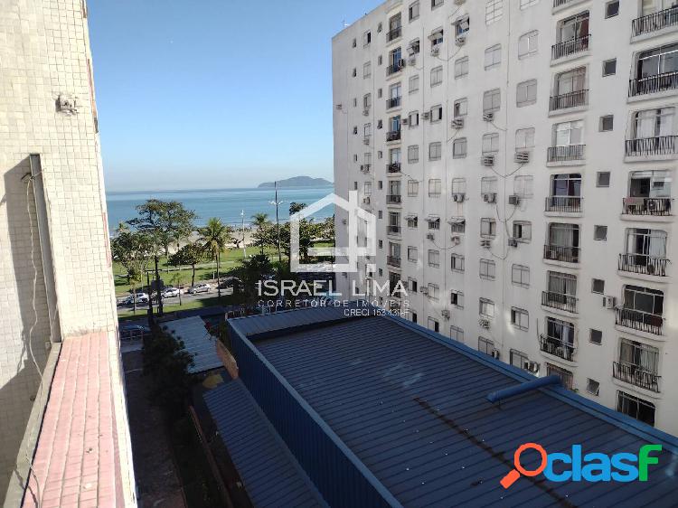 2 dormitórios com vista pro mar em Santos