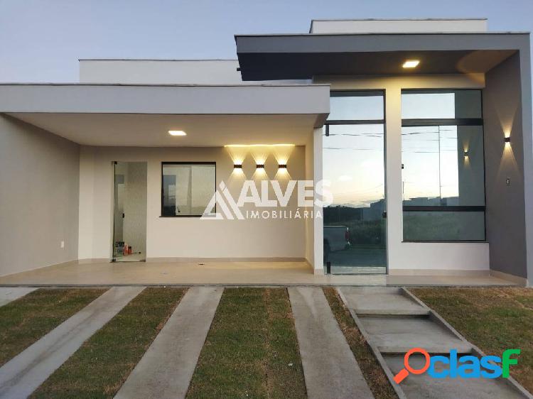 CASA COM 3 QUARTOS SENDO 1 SUÍTE EM CONDOMÍNIO