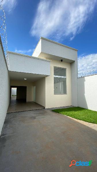 Casa 3 Quartos - Jardim Monte Cristo - Aparecida de Goiânia