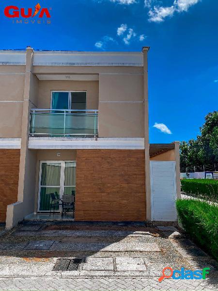 Casa duplex com 2 suítes em condomínio no Eusébio Park