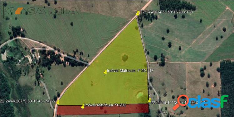Gleba De 23,2707 Hectares Em Echaporã/SP