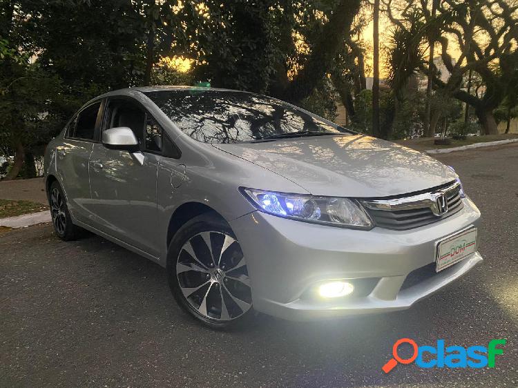 HONDA CIVIC SEDAN LXS 1.81.8 FLEX 16V AUT. 4P PRATA 2014 1.8