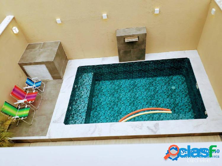 SOBRADO NOVO 2 SUITES PISCINA 300 M PRAIA ITANHAÉM SP