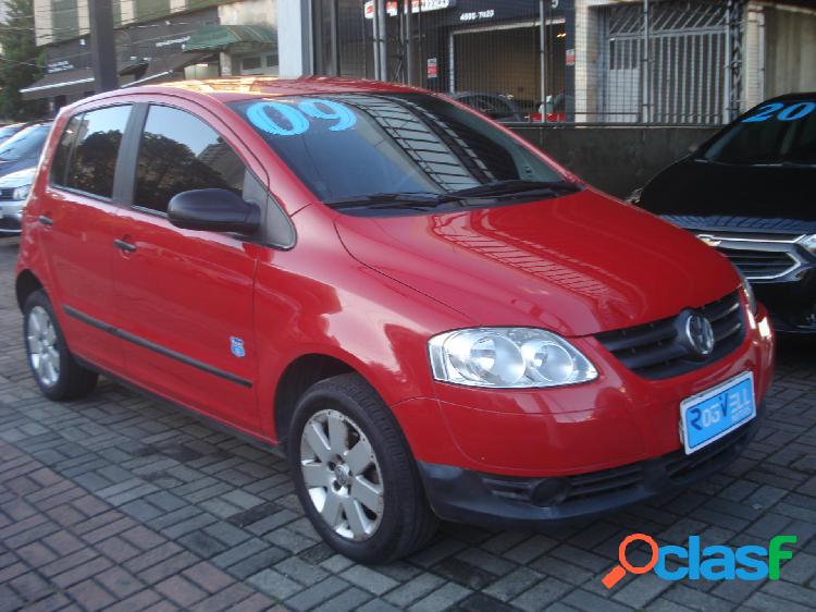 VOLKSWAGEN FOX ROUTE 1.6 MI TOTAL FLEX 8V 5P VERMELHO 2009