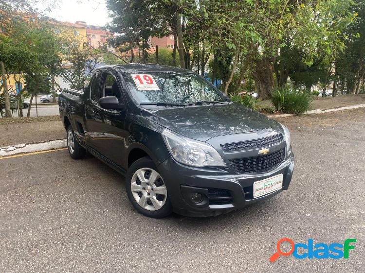 CHEVROLET MONTANA LS 1.4 ECONOFLEX 8V 2P CINZA 2019 1.4 FLEX