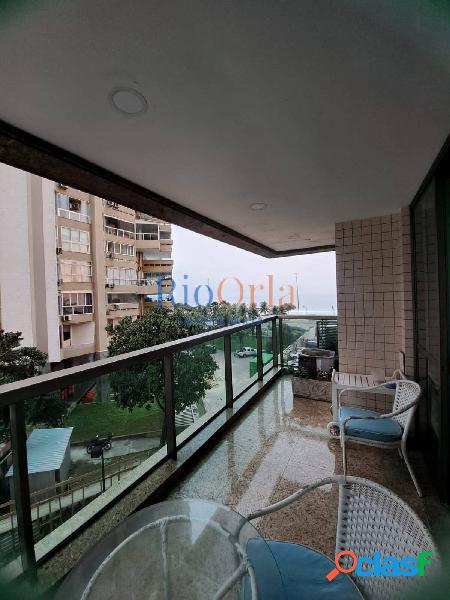 Costa del Sol, Av Lúcio Costa, apto 4 qtos, 166m², vista