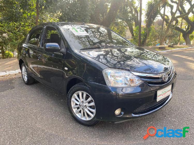 TOYOTA ETIOS XLS SEDAN 1.5 FLEX 16V 4P MEC. PRETO 2013 1.5