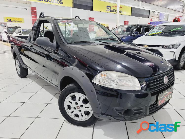 FIAT STRADA WORKING 1.4 MPI FIRE FLEX 8V CS PRETO 2012 1.4