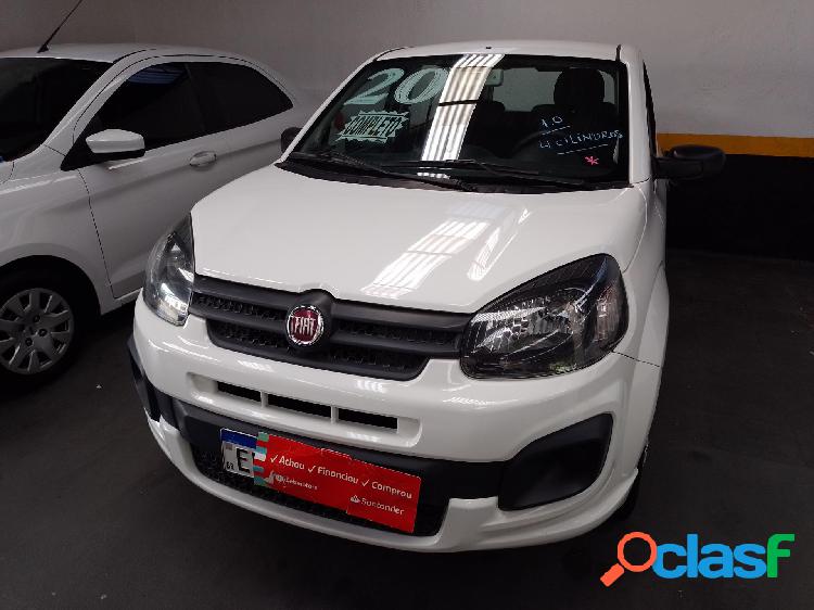 FIAT UNO ATTRACTIVE 1.0 FIRE FLEX 8V 5P BRANCO 2020 1.0 FLEX