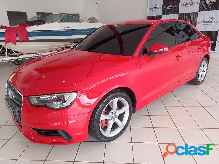 AUDI A3 SEDAN 1.4 ATTRA. 16V TB FSI S-TRONIC VERMELHO 2016