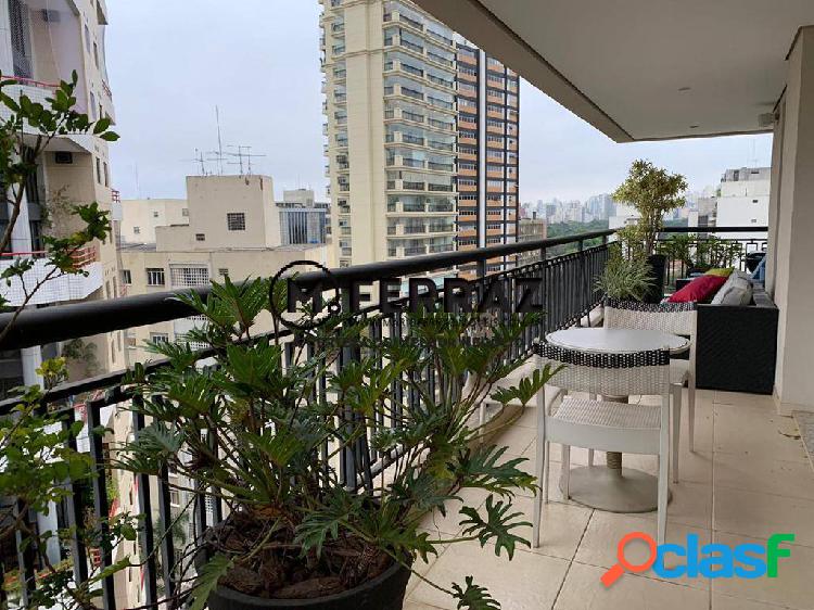 Apartamento impecável de 189m² à venda, 3 suítes, 3