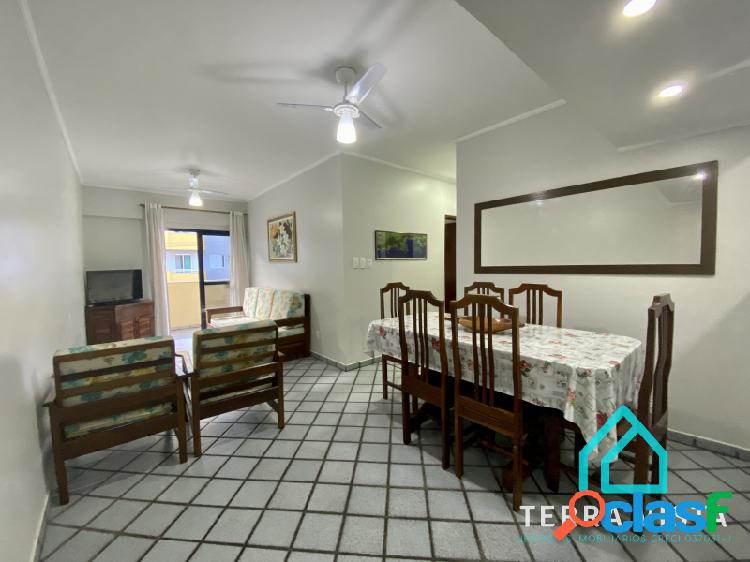 Apartamento na Praia Grande com 2 quartos sendo 1 suíte -