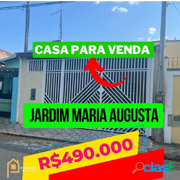 BELISSIMA CASA TERREA PARA VENDA NO CASA JARDIM MARIA