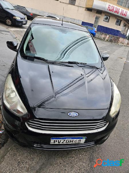 FORD KA+ SEDAN 1.0 SESE PLUS TIVCT FLEX 4P PRETO 2015 1.0