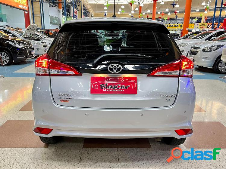 TOYOTA YARIS XL 1.3 FLEX 16V 5P AUT. PRATA 2019 1.3 FLEX