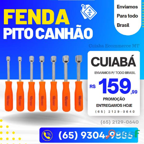 Ferramenta Chave Canhão 5mm a 13mm com 7 Peças