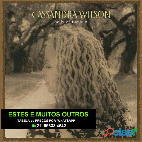 Cds da cantora Cassandra Wilson