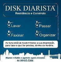 Diarista - terceirizada