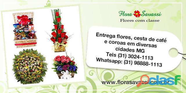 Floricultura Contagem MG flores online, buquês, arranjos,