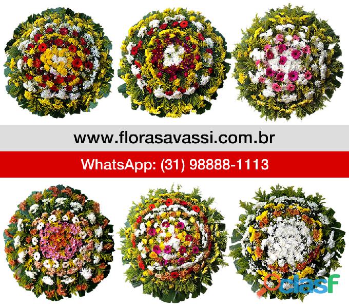 Coroa de flores velório Nossa Senhora Da Conceição Mario