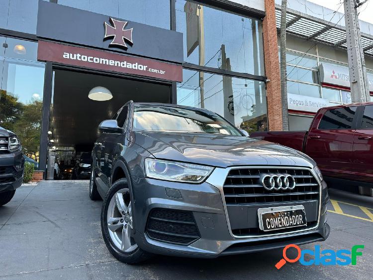 AUDI Q3 1.4 TFSITFSI FLEX S-TRONIC 5P CINZA 2018 1.4 FLEX