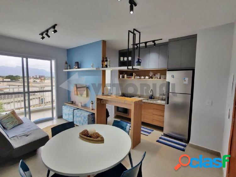 Apartamento com 2 quartos, 60m², à venda em Caraguatatuba,