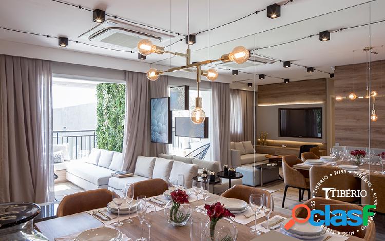 Apartamento com 3 dormitórios, varanda, e lazer completo,