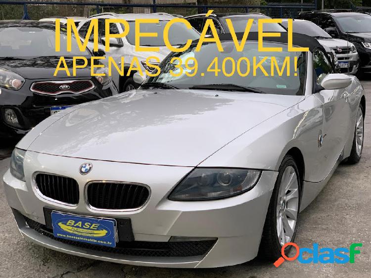 BMW Z4 ROADSTER 2.0 150CV 2P PRATA 2007 2.0 16V GASOLINA