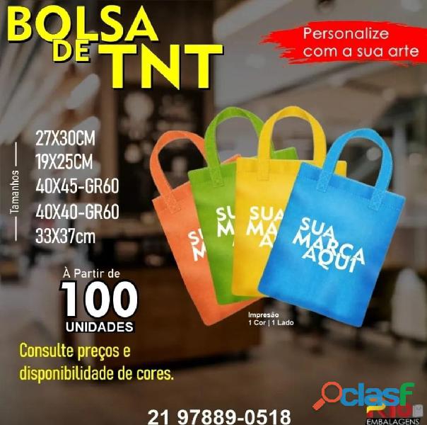 Bolsas de TNT personalizadas