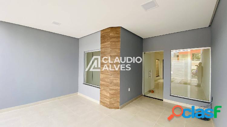 CASA COM 2 QUARTOS SENDO 1 SUITE E ESPAÇO GOURMET