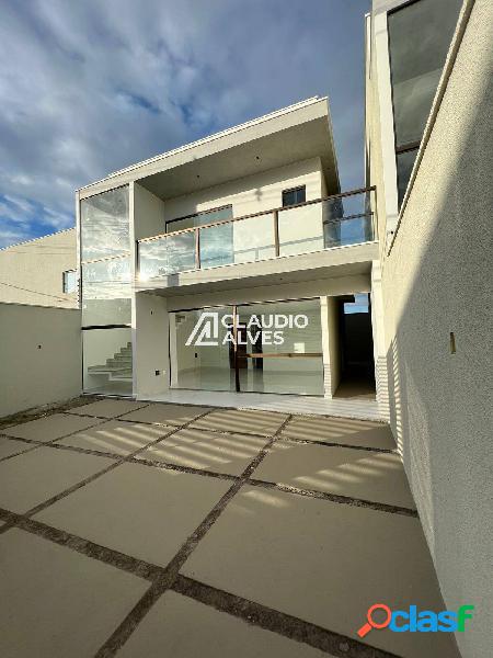 CASA COM 4 QUARTOS SENDO 4 SUÍTE E ÁREA GOURMET NO BAIRRO