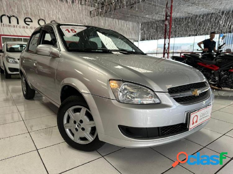 CHEVROLET CLASSIC LIFELS 1.0 VHC FLEXP. 4P PRATA 2015 1.0