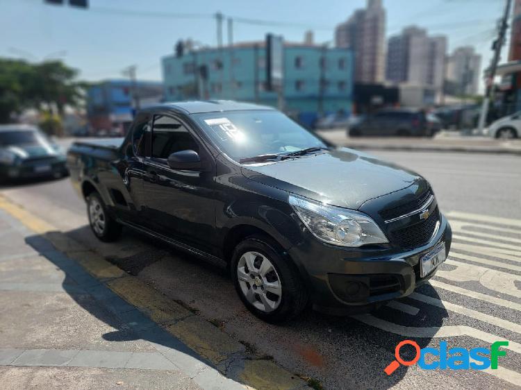 CHEVROLET MONTANA LS 1.4 ECONOFLEX 8V 2P CINZA 2018 1.4 FLEX