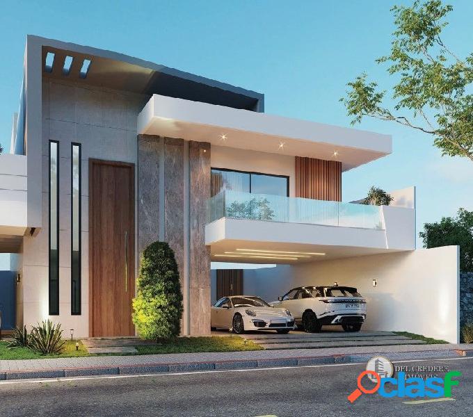 Casa Duplex com 3 Suítes com piscina e varanda gourmet à