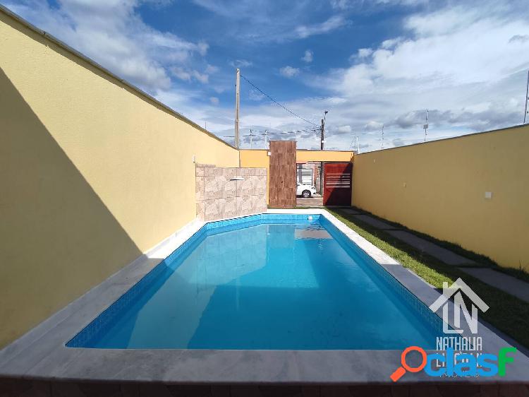 Casa com 2 quartos e piscina à venda por R$ 395.000 - Jd