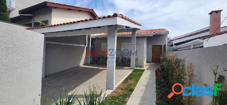 Casa térrea 3 dormitórios Jardim Santa Barbara em Atibaia