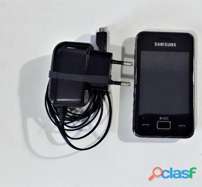 Celular Samsung Star 3 Duos (GT S5222) Preto Usado