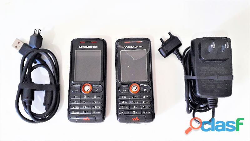 Celulares Sony Ericsson Walkman W200A Black GSM Usados.