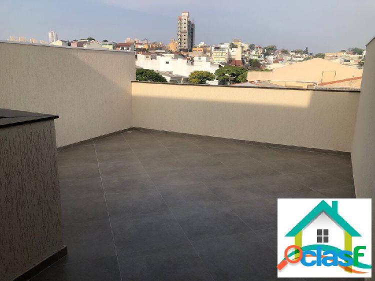 Cobertura 2d,1s,1vg - 88m2 - Vila Curuça - Santo André